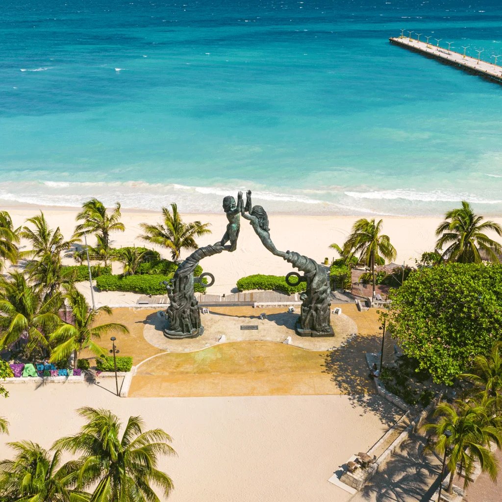 Vista de Playa del Carmen